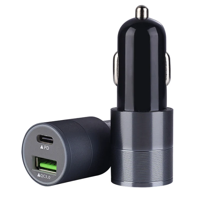Быстрая, USB Автомобильное зарядное устройство с быстрой зарядкой прикуривателя OE88