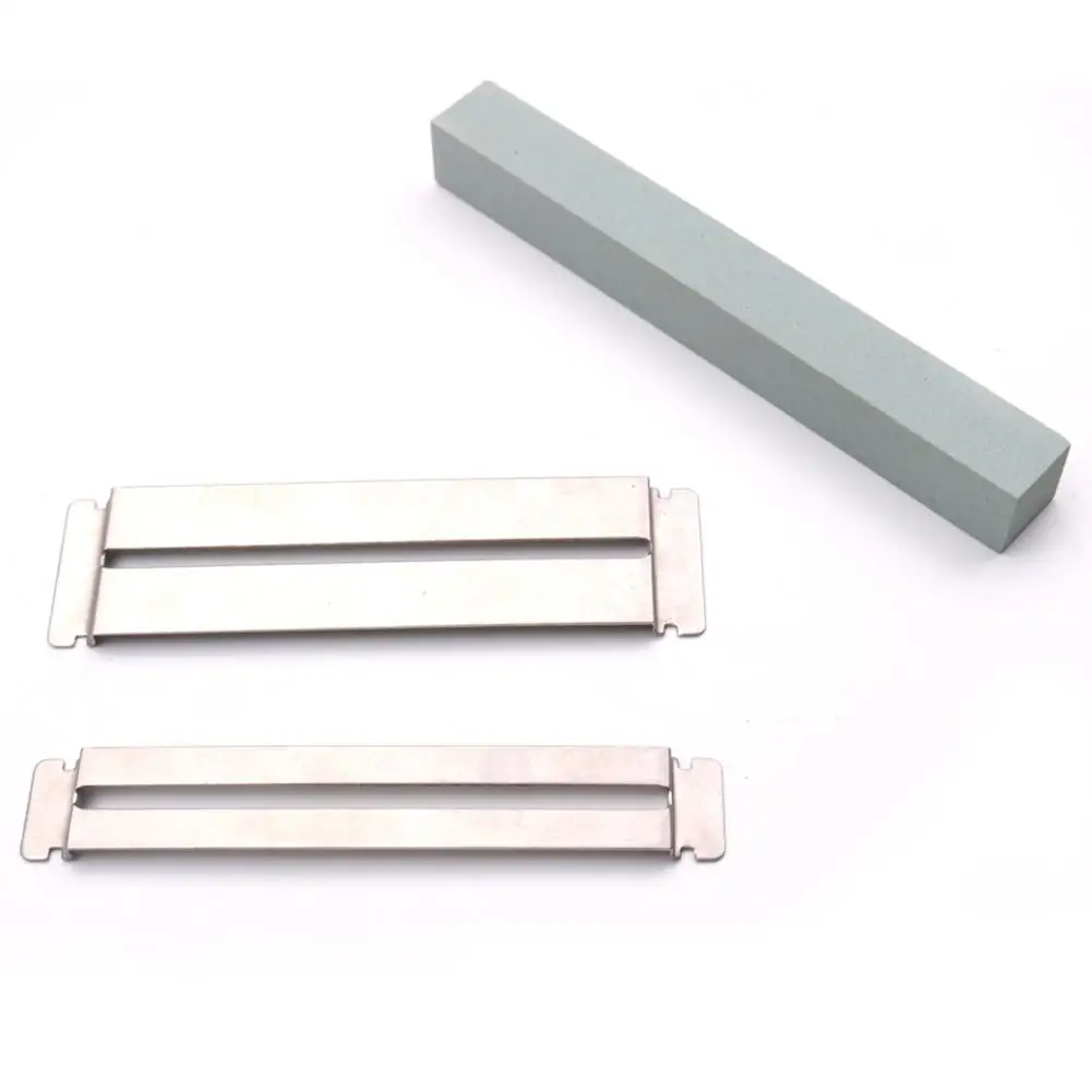 Guitar Fret Wire Sanding Stone Protector Kit Finger Plate Radian Polishing DIY Luthier Tool Guitar Bass Accessories