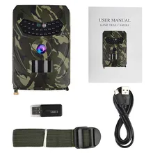 Camouflage LEDs Trap Plastic Wildlife Night Vision Infrared HD Trail Photo Forest Hunting Camera Waterproof 120 Degree Scouting