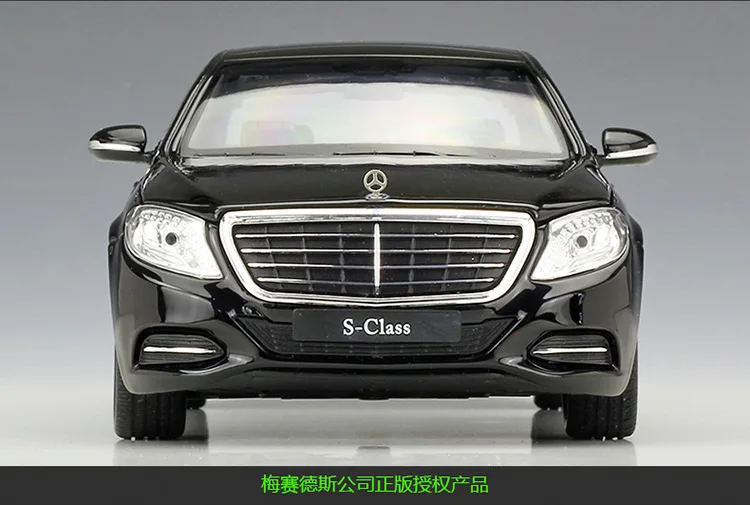 Welly 1:24 Mercedes Benz s-класс моделирование сплава Модель автомобиля коллекционные подарки игрушка