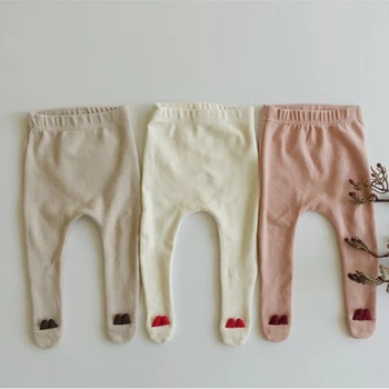 

2019 Girl Winter Tights Infant Stockings Cute Bunny Ears Pantyhose Wild Tights For Baby Girls Baby Girl Pantyhose