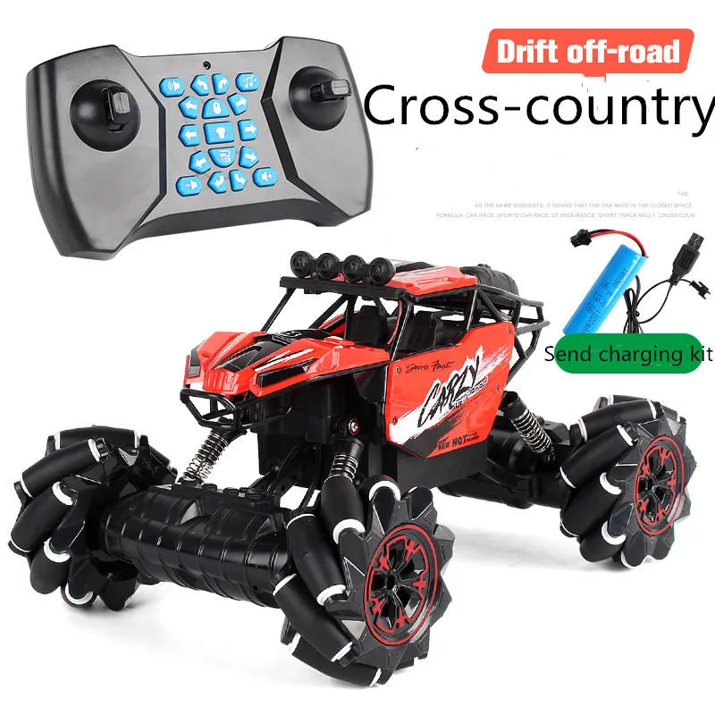 1/16 автомобиль с дистанционным управлением 2,4 GHz 4WD новая технология Rc автомобиль внедорожник музыка RC автомобиль трюк дрейф скалолазание автомобиль игрушки для детей Подарки