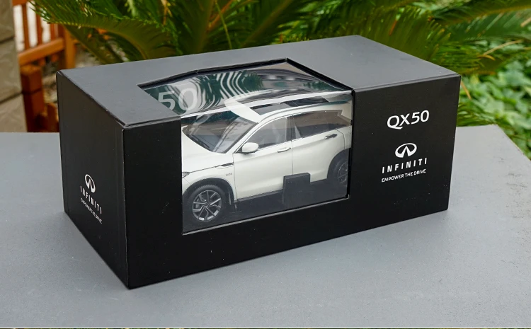 1:18 высокое тщательное INFINITI QX50 сплав модель автомобиля статические металлические модельные автомобили с оригинальной коробкой