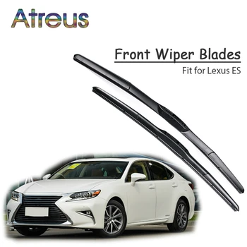 

Atreus 2pcs High Quality Long Life Rubber Front Wiper Blades For Lexus ES350 ES300H 2013 2014 2015 2016 2017 Accessories