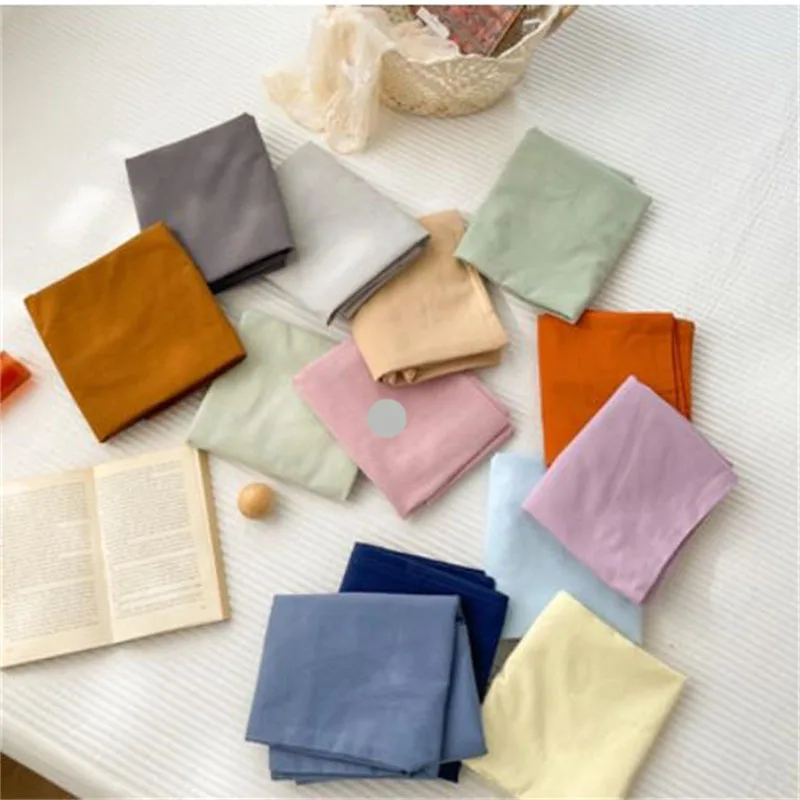 

Pillowcases Home Autumn Winter Simple Plain Cotton Matted Pillowcase Funda Cojin Hogar Thickened Adult Decoration Salon Coussin