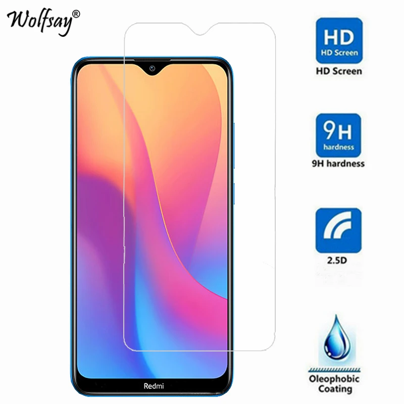 Стекло для Xiaomi Redmi 8A 8 2 шт. защита экрана закаленное стекло защитная пленка