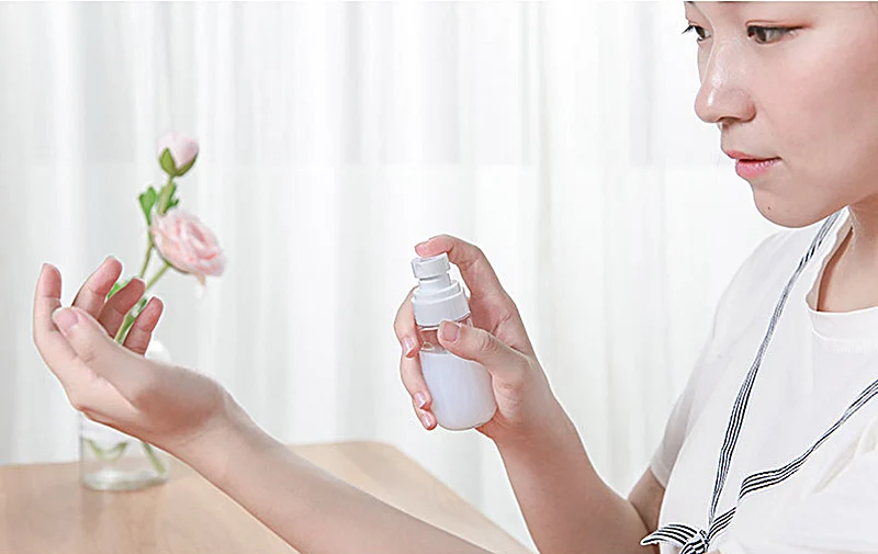 PETG Sub-bottle UPG спрей бутылка 60 мл толстое дно u-образная бутылка супер тонкий туман пресс небольшой полив может косметическая бутылка