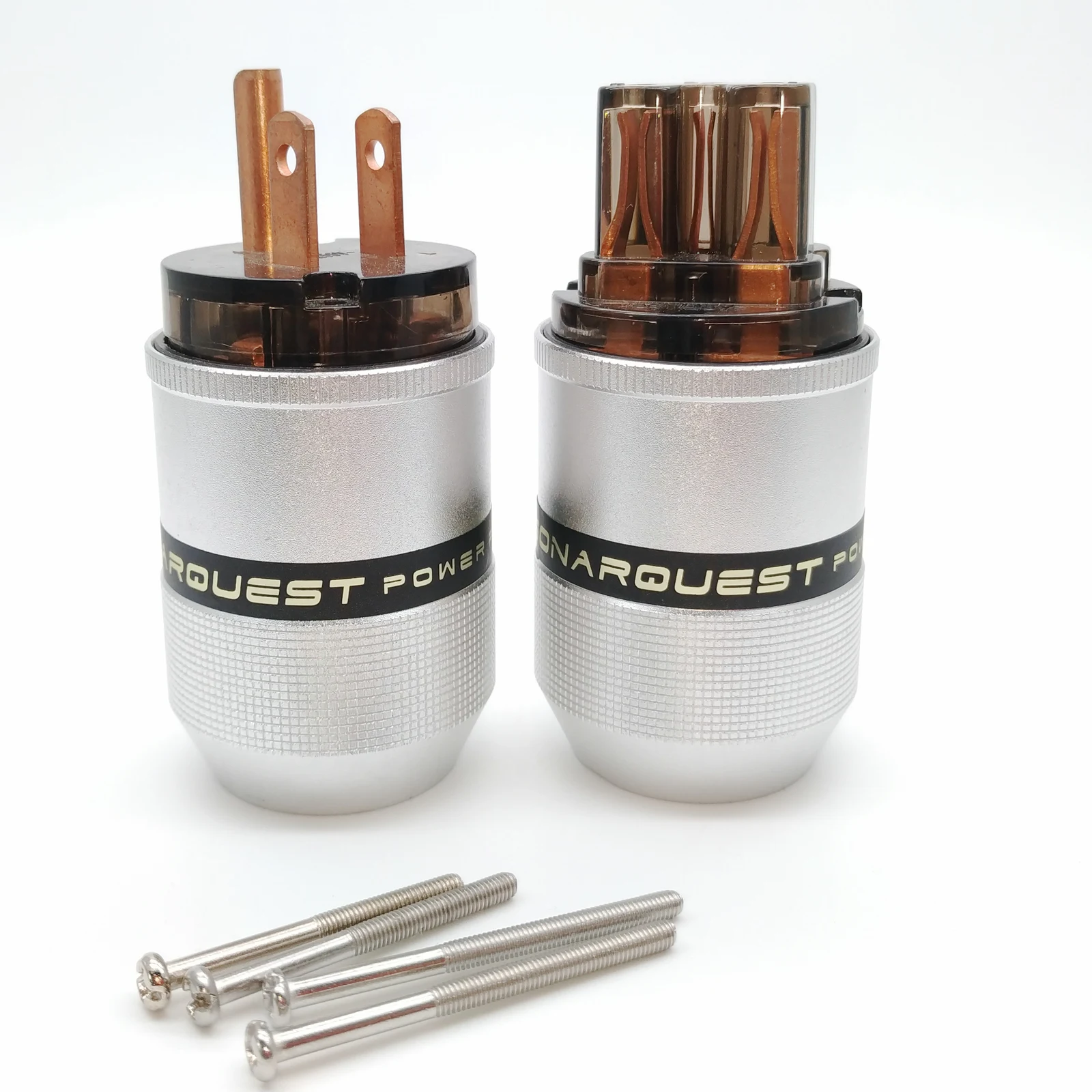 SONARQUEST P25-R(PD) C25-C(PD) Алюминиевый сплав высокого класса чистая красная медь США Разъем питания и IEC разъем для HiFi аудио усилитель