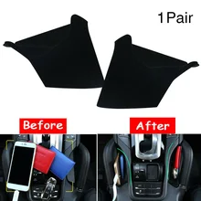 1 Pair Easy Install Mobile Phones Armrest Bag Car Seat Seam Keys Cables Holder Storage Box Accessories For Porsche Cayenne 11-17