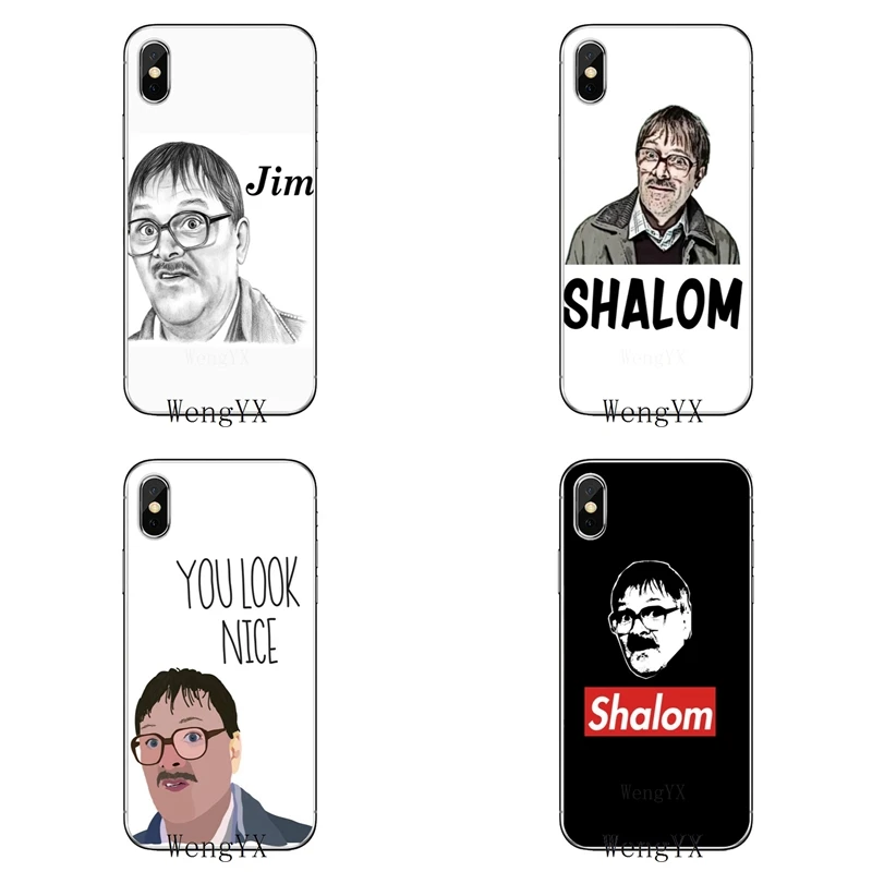 Чехол для Samsung Galaxy S10e Lite S9 S8 S7 S6 edge Plus S5 S4 S3 Note 10 9 8 5 4 mini Jim пятничный ужин вы