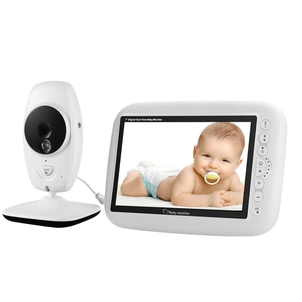 SP870-1 720P HD 7 дюймов Беспроводной детские ремни безопасности для контроля уровня