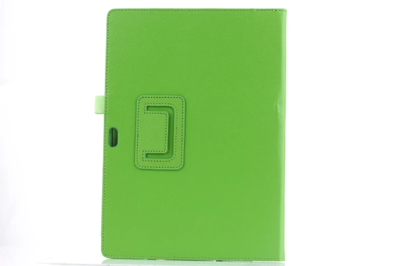 Флип-Litchi кожаный чехол для samsung Galaxy Tab S2 9,7 SM-T810 SM-T815 T813 T819 планшет Folio Складная подставка защитный чехол+ ручка - Цвет: Зеленый
