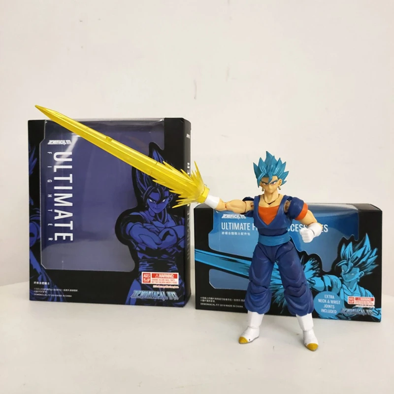 Demoniacal Fit Dragon Ball Z DBZ 2,0 SHF конечный истребитель бог синий вегетто набор для головы фигурки