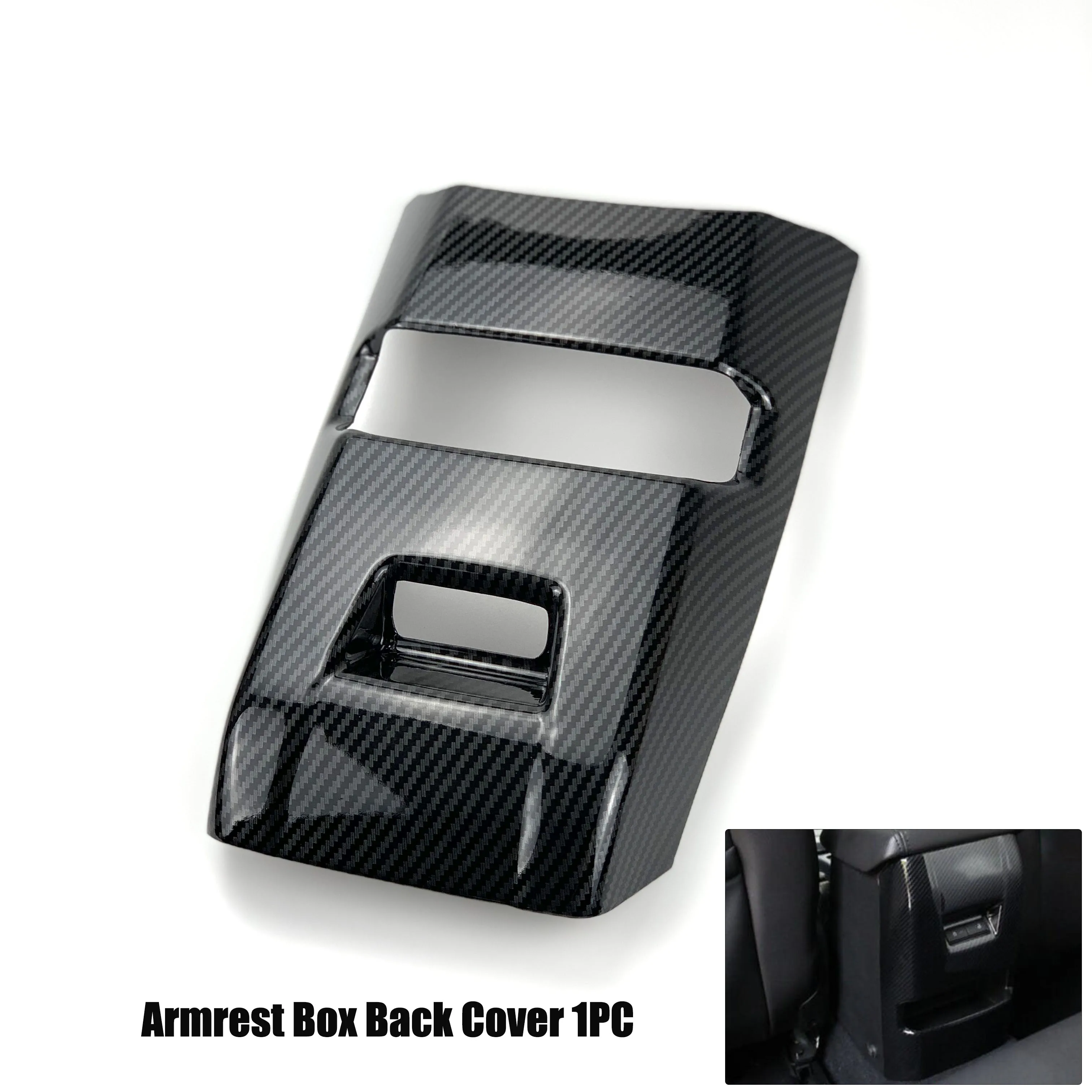 Автомобильный-Стайлинг Шестерня панель держатель чашки дверная ручка рулевое колесо вентиляционное отверстие декоративный чехол для Ford Focus 3 mk3 - Название цвета: Armrest Back Cover