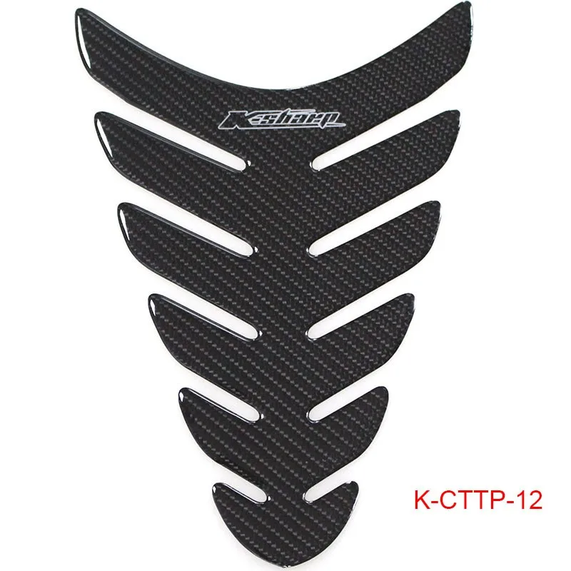 K-sharp K-CTPP-20 углеродистая 3D наклейка эмблема защитный бак накладка Cas крышка подходит для всех MOTO KAWASAKI SUZUKI YAMAHA HONDA