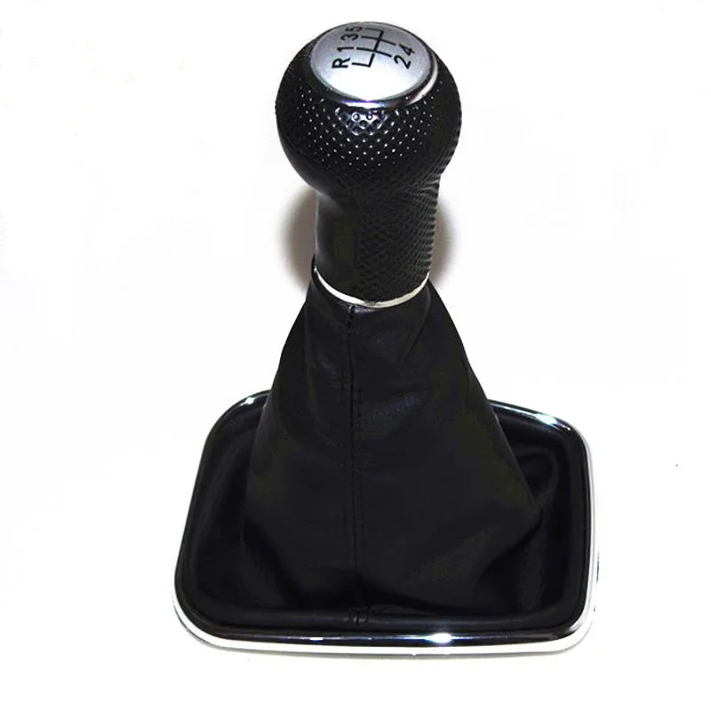 

5/6 Speed Gear Shift Knob Lever Shifter Gaiter Boot PU Leather For Volkswagen VW 2003-2008 Golf 4 IV MK4 GTI R32 Jetta