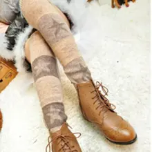 Женские гетры; коллекция года; сезон весна-осень; Новинка; теплые вязаные однотонные повседневные свободные гольфы для девочек; ; 5 цветов