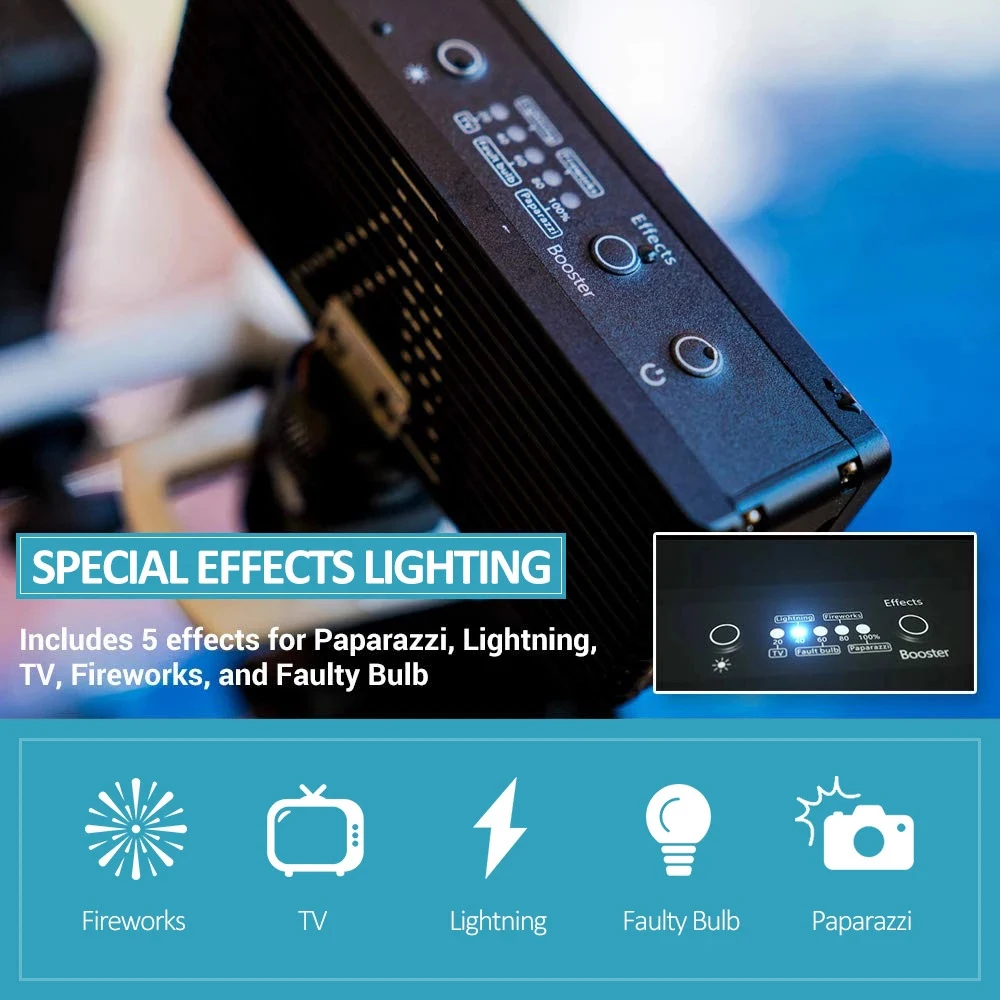 Aputure 아마란 AL-MW 방수 사진 미니 LED 라이트, IP68 CRI 95 + 리튬 배터리 램프, , 캐논, 5500K, 10W