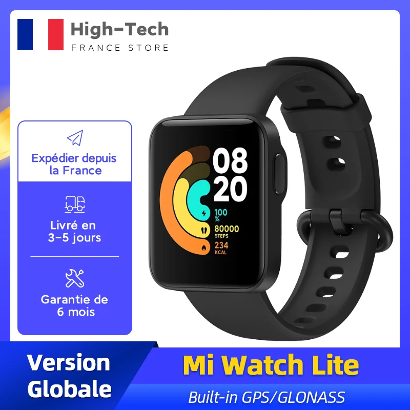 Xiaomi Mi Watch Lite Global Version Bluetooth Smart Watch 5ATM Waterproof SmartWatch Fitness Heart Rate Monitor mi band