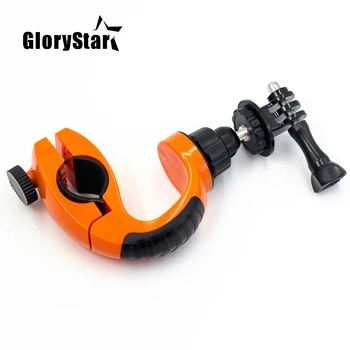 

Bicycle Accessories Bike Clip Fixed Mount Tripod Holder Adapter Mount For Go Pro Hero OSMO DJI SJ4000 Xiaomi yi 4k GoPro Camera