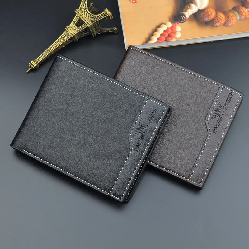 

Men's wallet men's short 3 open wallet