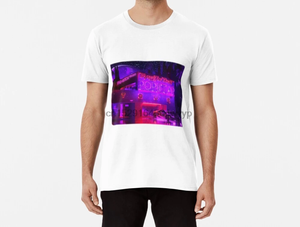 Men Funy T-shirt PNB ROCK TOUR tshirs Women T Shirt(1) |