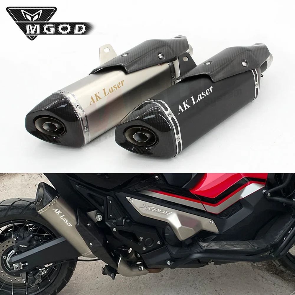 AKRAPOVIC X-ADV750 8BL-RH10 希少ブラック x-adv Akrapovic マフラー