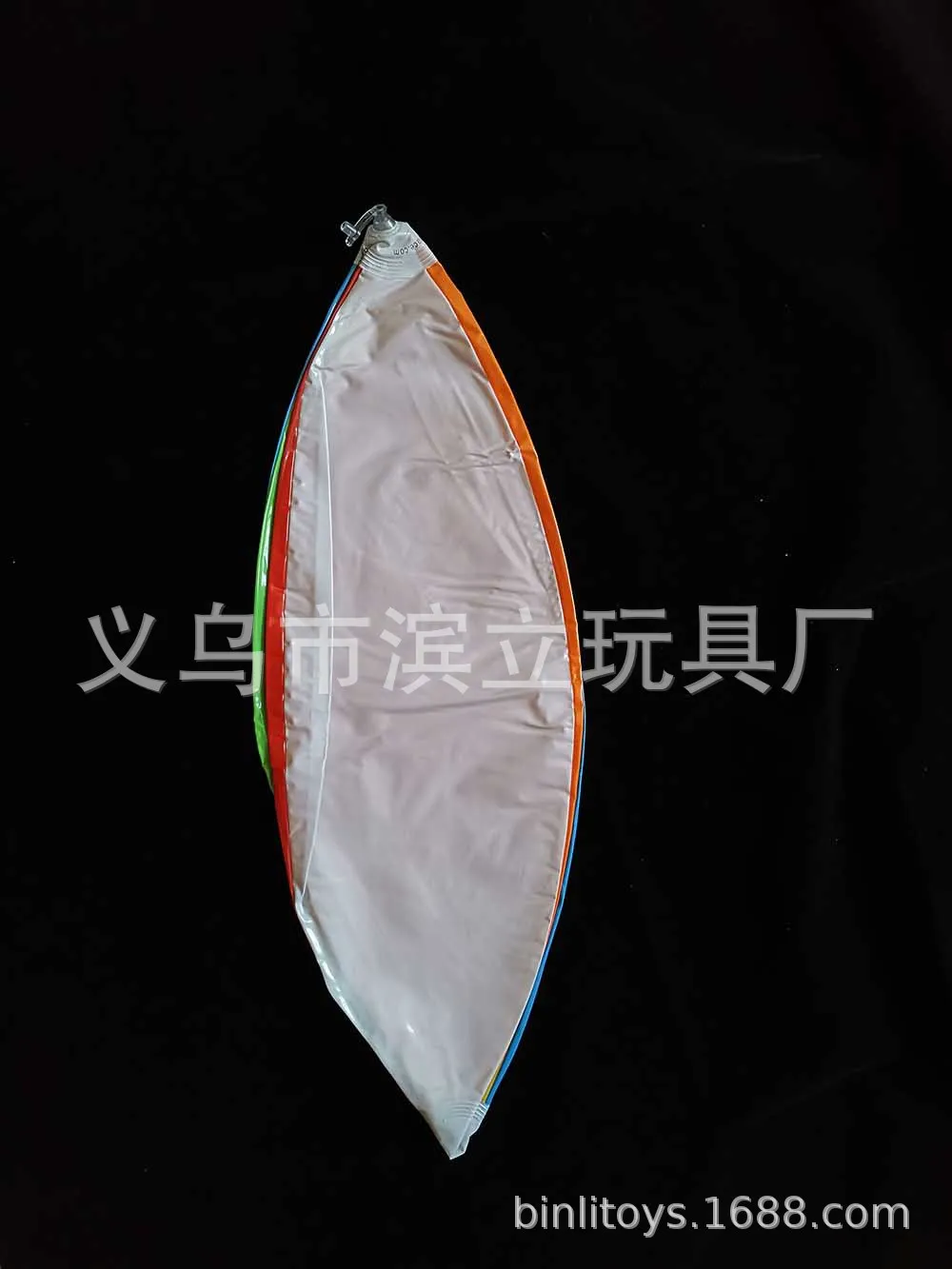 EBay Hot Sales Color Beach Ball Rainbow-colored Inflatable Ball 16 Inches Environmentally Friendly Material
