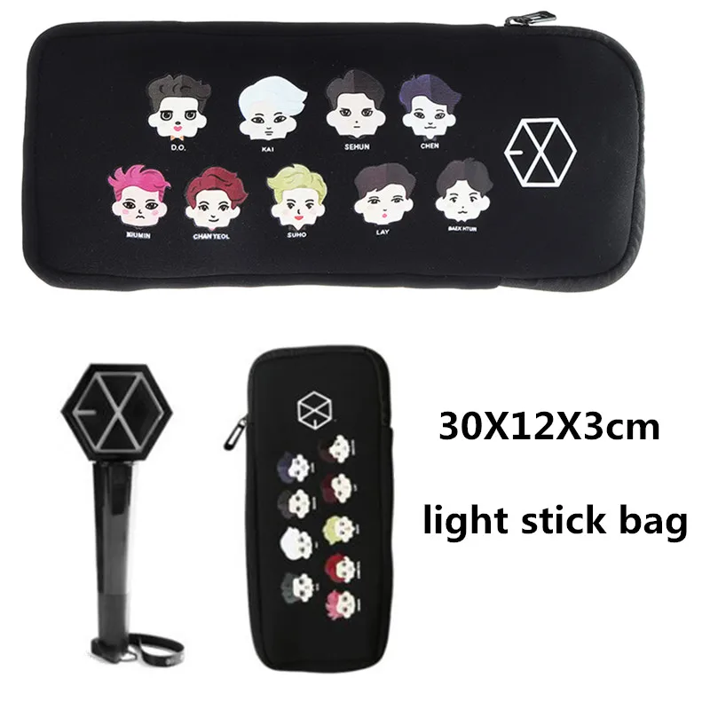 

Hot EXO SEHUN Light Stick Bag Perfect Match for EXO Concert Light Stick KPOP Fans Collection EXO OFFICIAL LIGHT STICK BAG