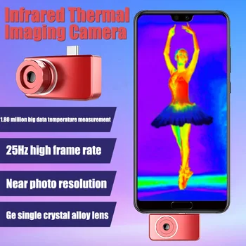 

Infrared Imaging Camera for Cell Phone Night Vision Smart Phone Adpater Support Type-C USB Port CLH@8
