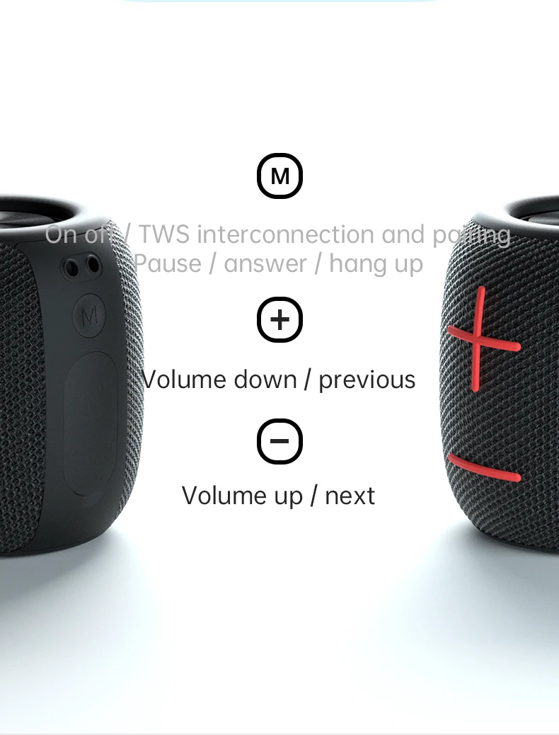 Sanag M11 IPX7 Waterproof Outdoor Portable Mini Bluetooth Speaker description image 12