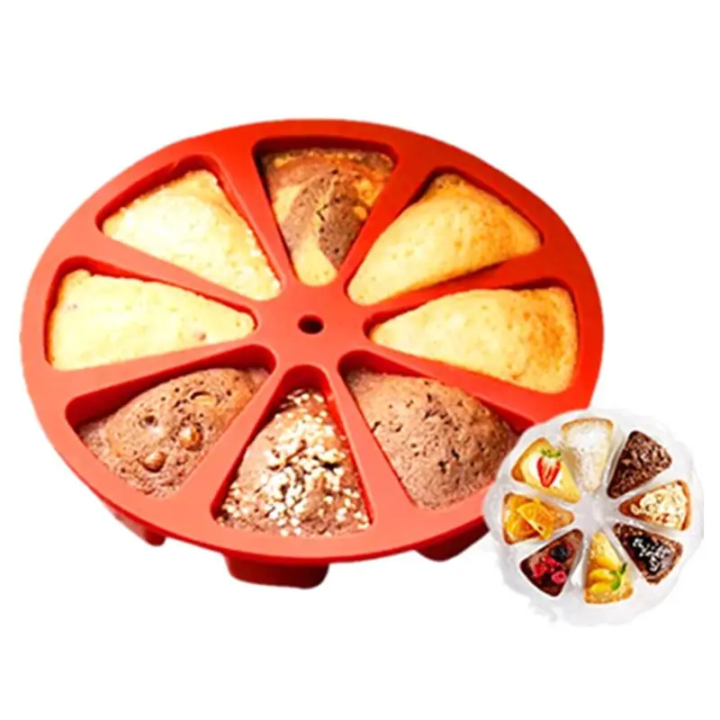 

1PC Round Shape Silicone Cake Mold 3D Chocolate Muffin Cupcake Candy Mold DIY Fondant Cake Decorating Tools