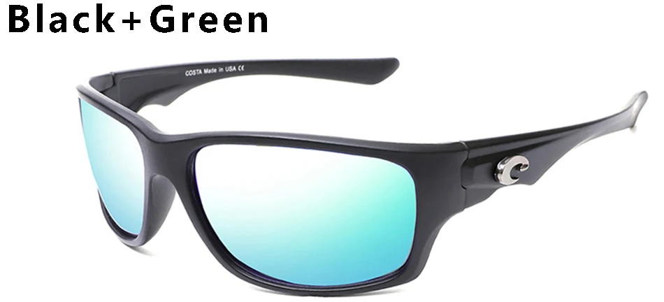 Квадратные Солнцезащитные очки для рыбалки и кемпинга для мужчин TR90, очки для рыбалки, спортивные очки, очки для велоспорта, мужские очки для рыбалки - Цвет: C4
