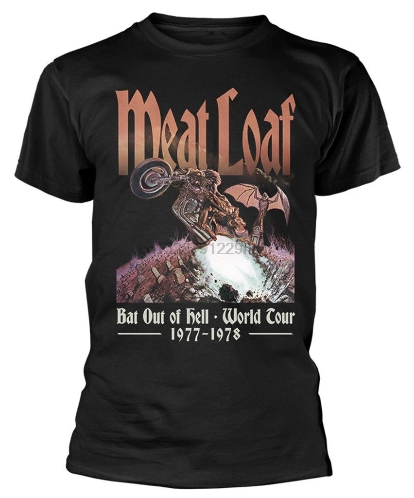 Meat Loaf Bat Out Of Hell T Shirt NEW OFFICIAL! AliExpress