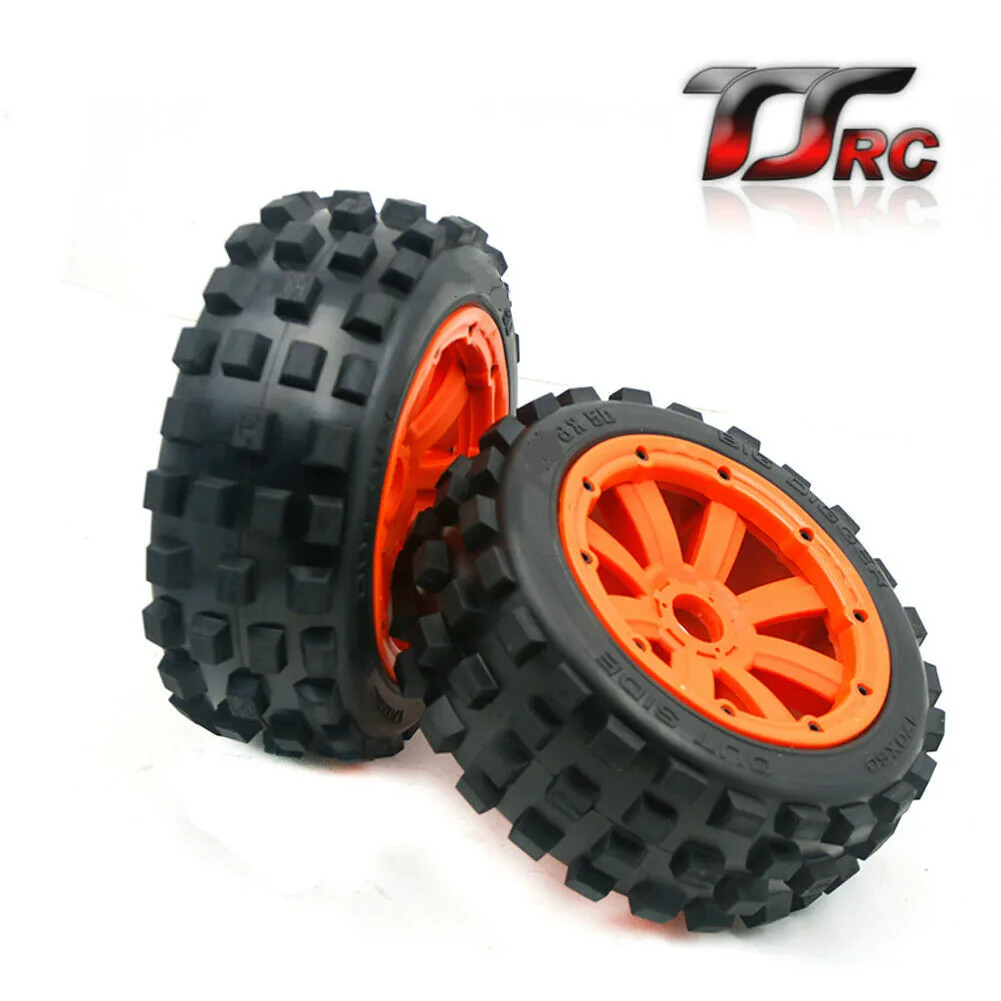 Комплект шин для передних и задних колес, комплект колец Beadlock для 1/5 MADMAX HPI ROVAN KM BAJA 5B