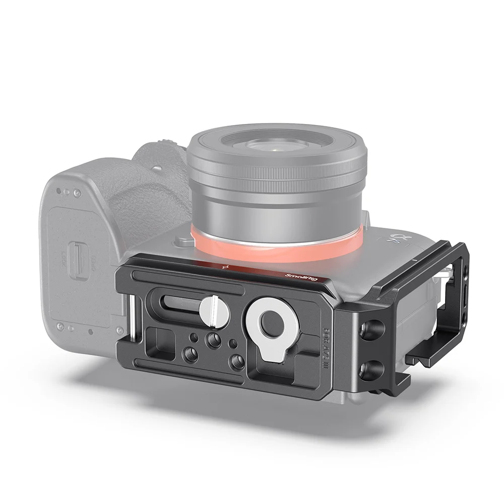 SmallRig A7S3 A7siii Arca-Type L-Bracket For SONY Alpha 7S III Camera L Plate Mounting Plate -3003
