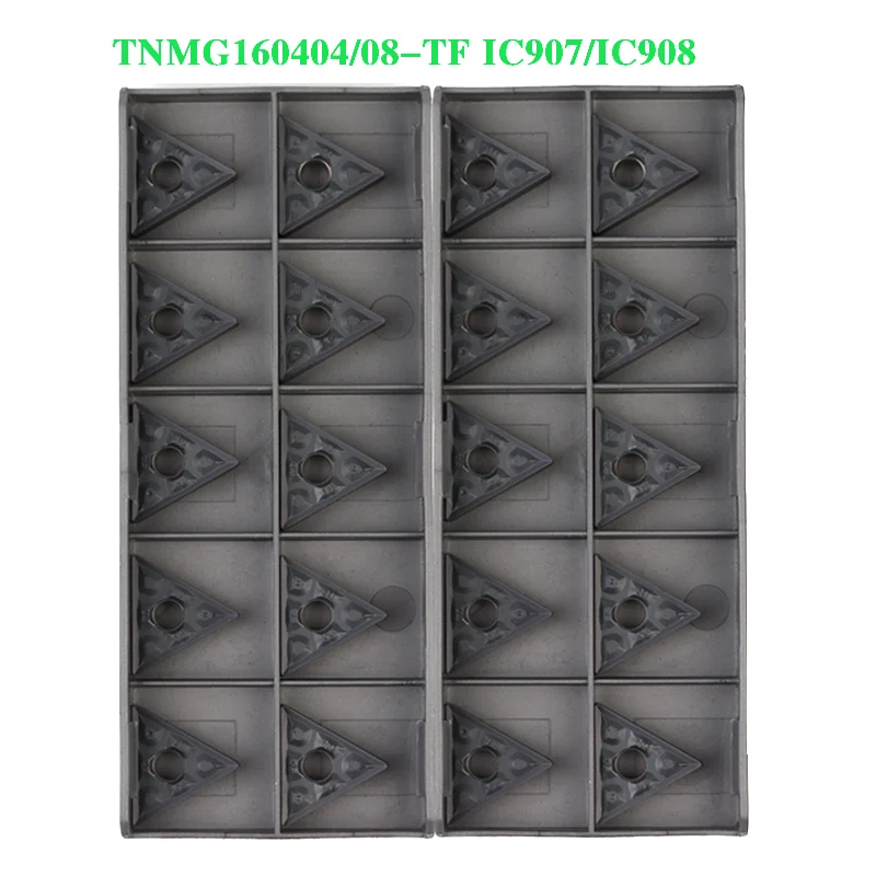 

WNMG080408 WNMG080404 TNMG160408 TNMG160404 CNMG120404 CNMG120408 TF IC907 IC908 Carbide Turning Inserts CNC Lathe Cutter Tools