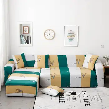 

Color matching sofa cover for living room corner sofa covers with pillow Multi-person cover Elegant of Home Furniture Protector
