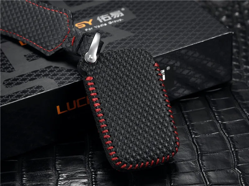 Luckeasy кожаный чехол для ключей LEXUS CT 2012 2013 2 кнопки автомобильный держатель Чехол key3