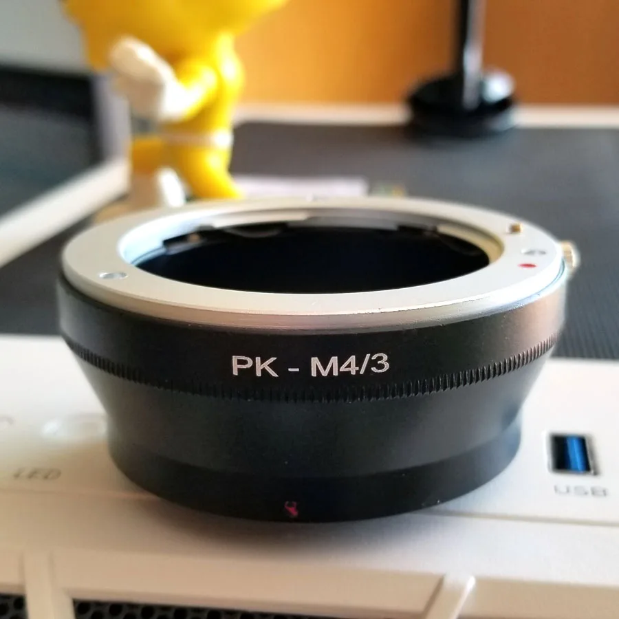 PK-M4/3 переходное кольцо для объектива Pentax PK объектива для Nikon Panasonic Olympus E-M5 II PEN-F E-M1 GH4 GH5 GF8 GM1 GM5 GX1 M4/3 Камера
