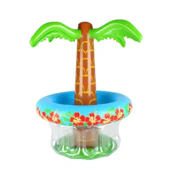 

PVC Inflatable Coconut Tree Ice Bucket Simulation Coconut Tree Swimming Pool Floating Drinking Can Rack Children Water Park Toys