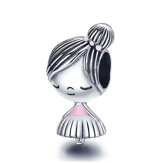 Genuine 925 sterling silver marine animal hanging bead pendant suitable for original Pandora bracelet ladies fashion jewelry CMC1335