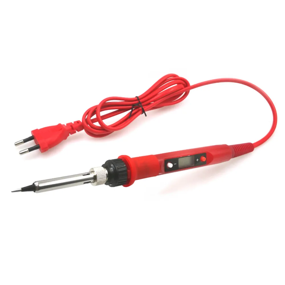 Electric Soldering Iron Welding Pen 80W Digital Temperature Adjustable ABS alloy Material Weld Tin Welding Pen EU/US Plug