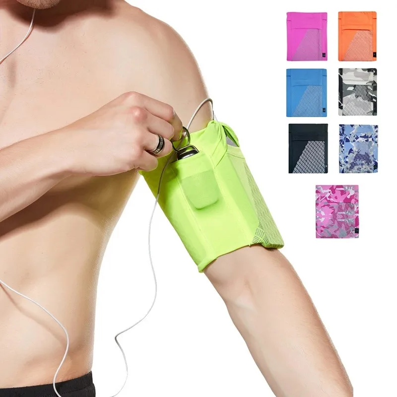 

Brazalete Deportivo Arm Phone Holder Sports Running Armband for iPhone xs max Samsung a50 s10 s9 plus porta celular para correr