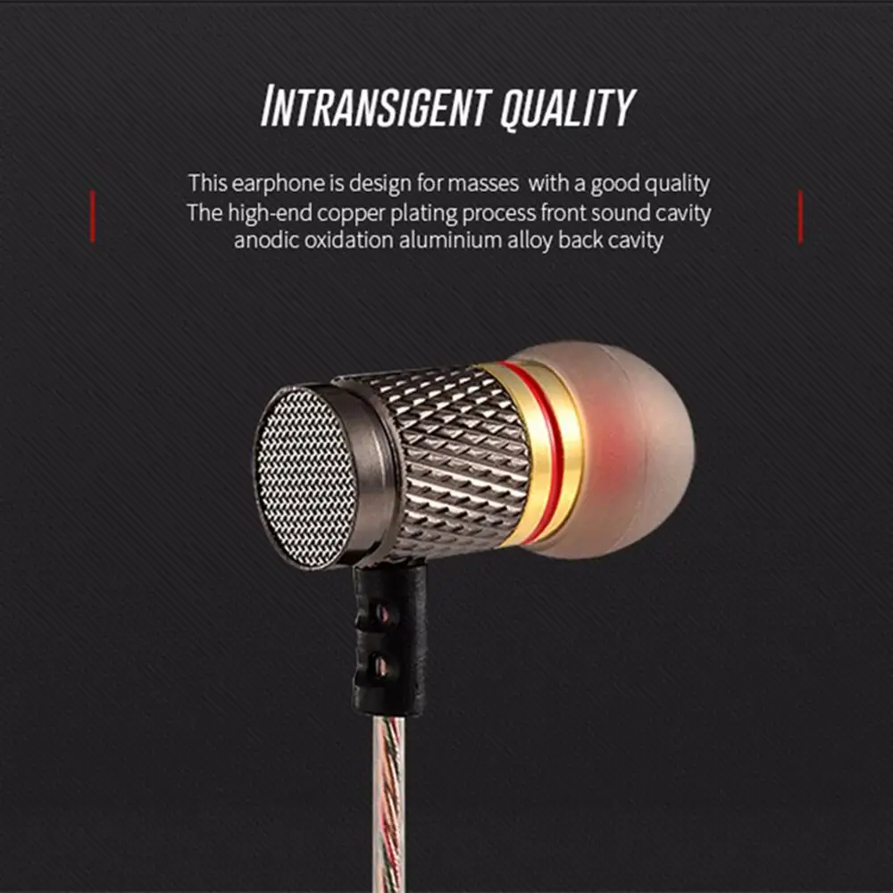 Hi Fi наушники с микрофоном KZ EDR1 специальное издание покрытым золотом корпусом 3 5