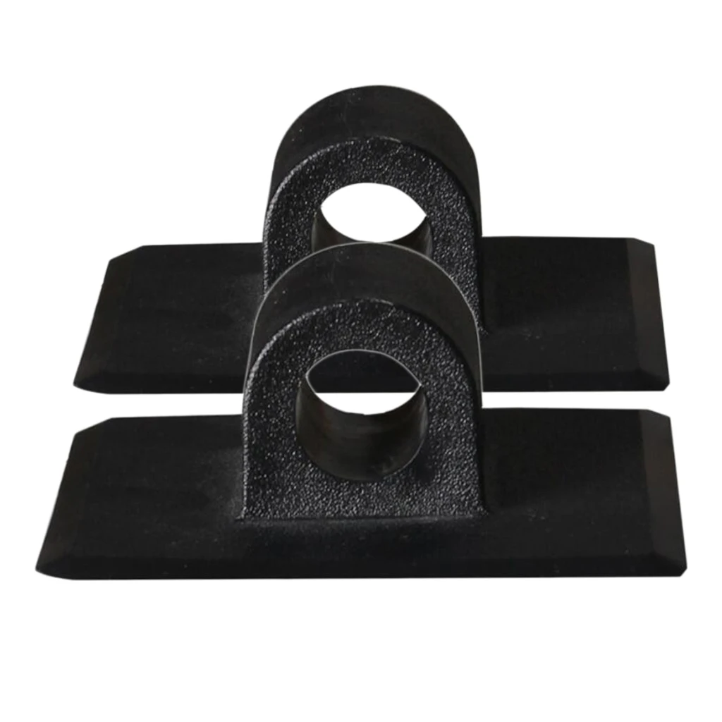 2pcs Inflatable Kayak Engine Mount Boat Motor Holder Handle Ring Fix Hook
