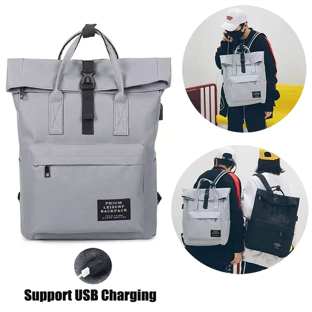 Mochila pequeña impermeable para hombres, mochila escolar ligera, mochila  Universal Simple para viajes de ocio, moda - AliExpress