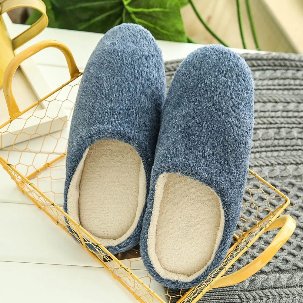

Women Winter Warm Ful Slippers Women Slippers Cotton Lovers Home Slippers Indoor Plush Size House Shoes Woman Plush Slippers