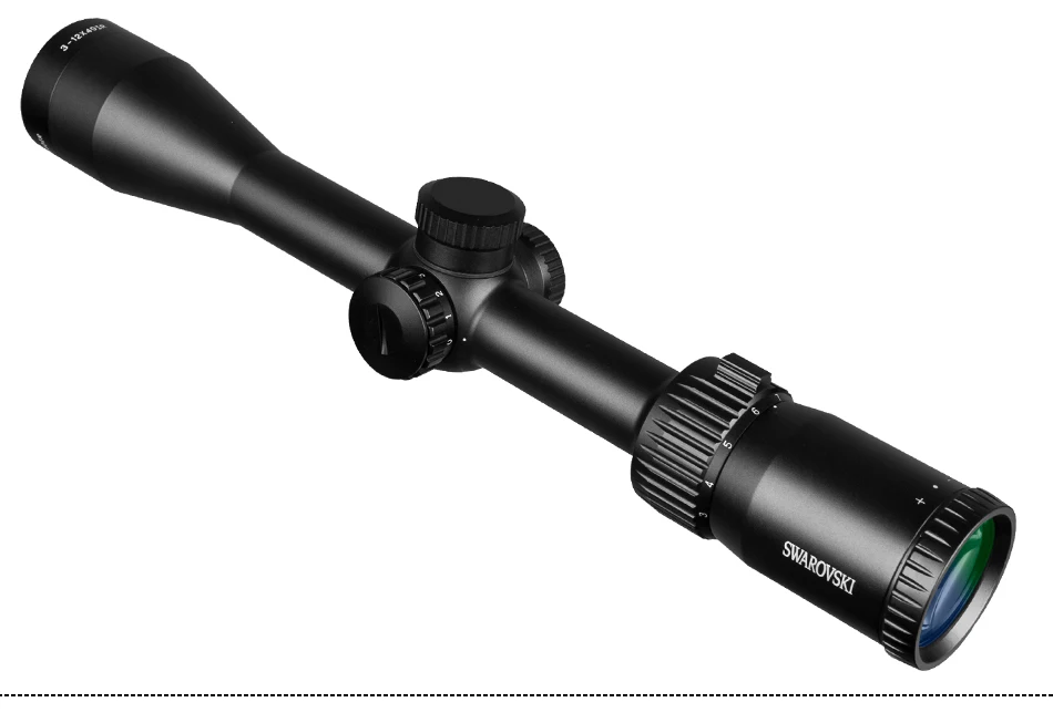 SWAROVSKl IR 3-12X40 прицел оптический прицел с красной подсветкой Стекло гравированное сетка охотничья тропа стрельба прицел