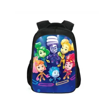 

The Fixies Pattern the Hedgehog School Backpack for Girls Boys Orthopedic Schoolbag Backpacks Children Book Bag